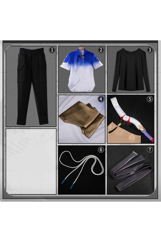 2XXT Cosplay Arknights Zuo Le Collaboration LAWSON Outfit Cosplay Costume